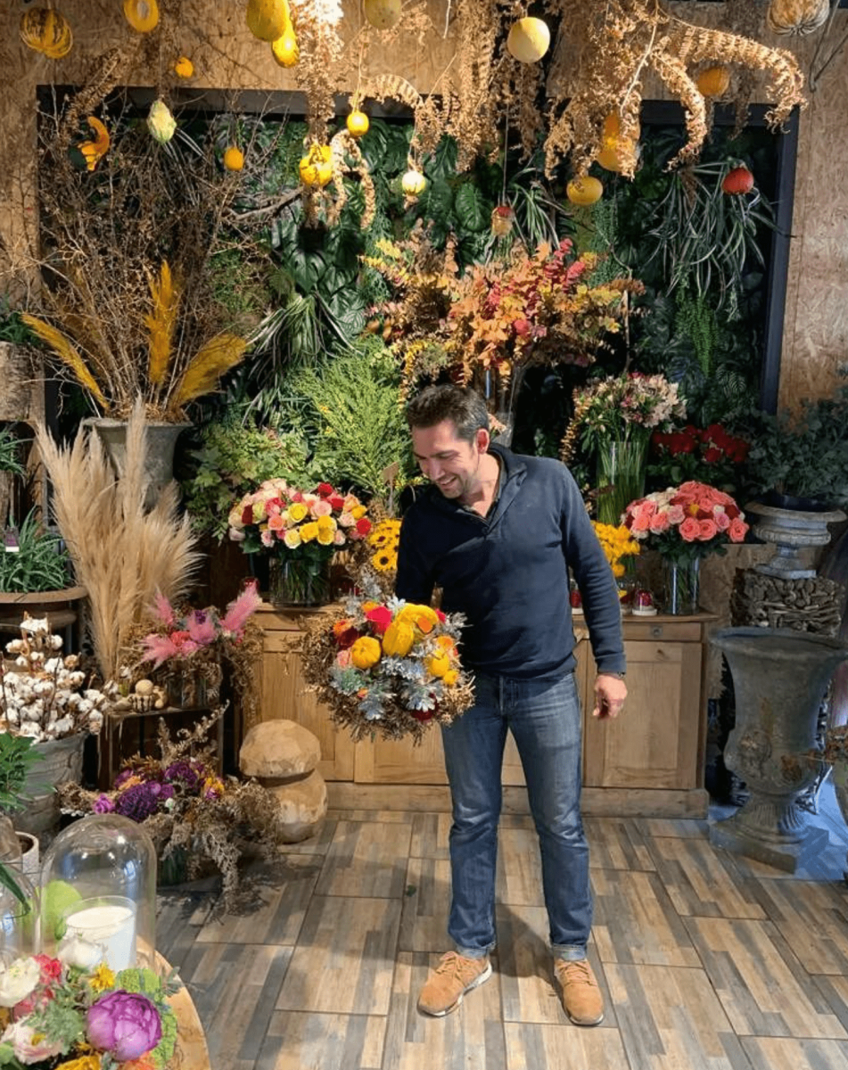 Confection de petite composition florale moderne Pont Audemer 27500 en Normandie