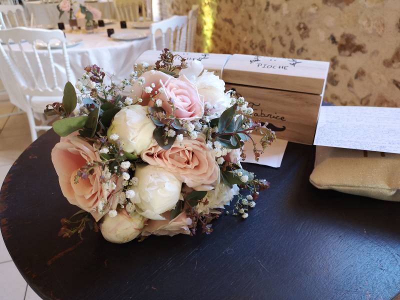 Fleuriste pour un bouquet de mariée